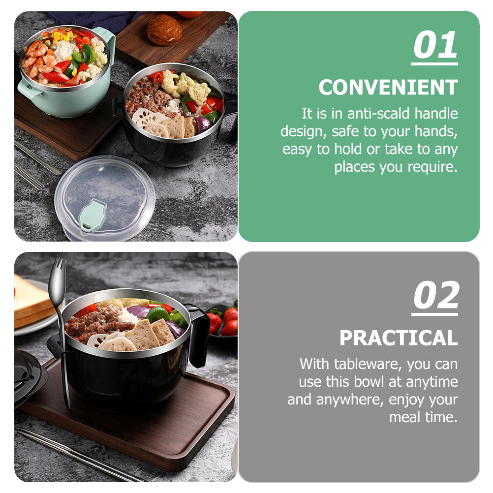 1 Set Edelstahl-Reisschüssel 1 – Food Storage In Stainless Steel Bewertung und Preis