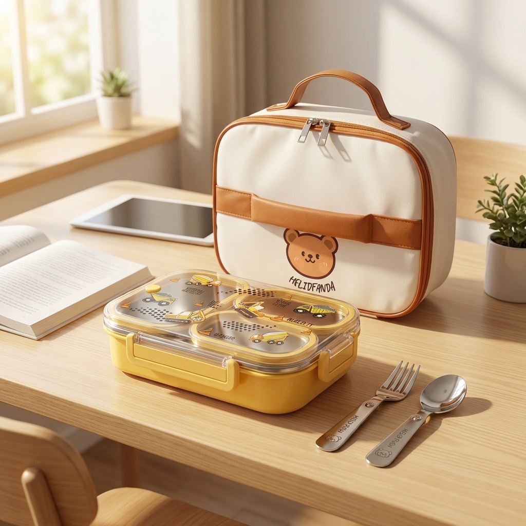 900 ml süße, unterteilte Bento – Food Storage Microwave Safe Bewertung und Preis