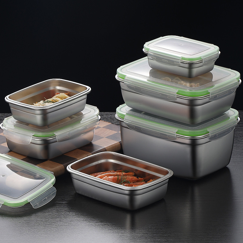 Lunchbox-Set aus Edelstahl 304 – Food Storage Stainless Steel Containers Bewertung und Preis