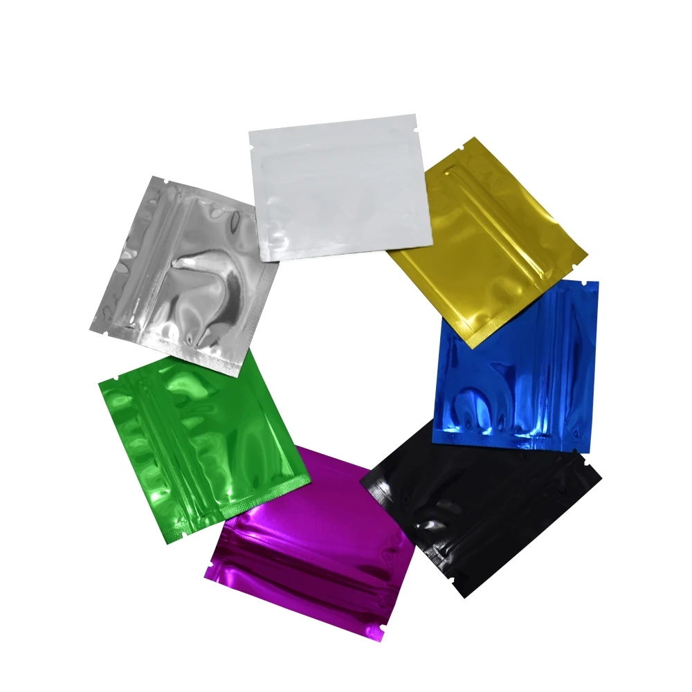 100Pcs Bunte Glänzend Aluminiu – Ziploc Food Storage Bewertung und Preis