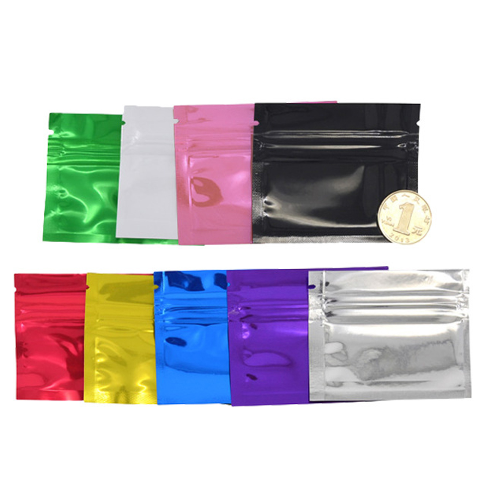 100Pcs Bunte Glänzend Aluminiu – Ziploc Food Storage Bewertung und Preis