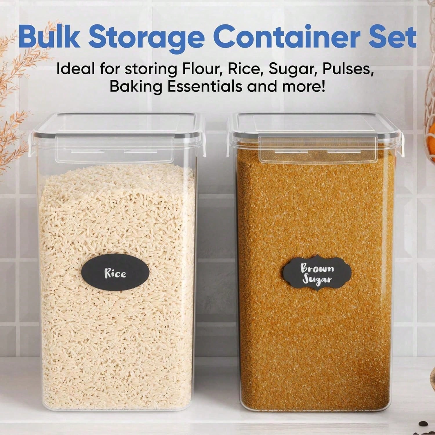 Extra große Vorratsbehälter fü – Xl Food Storage Containers With Lids Bewertung und Preis