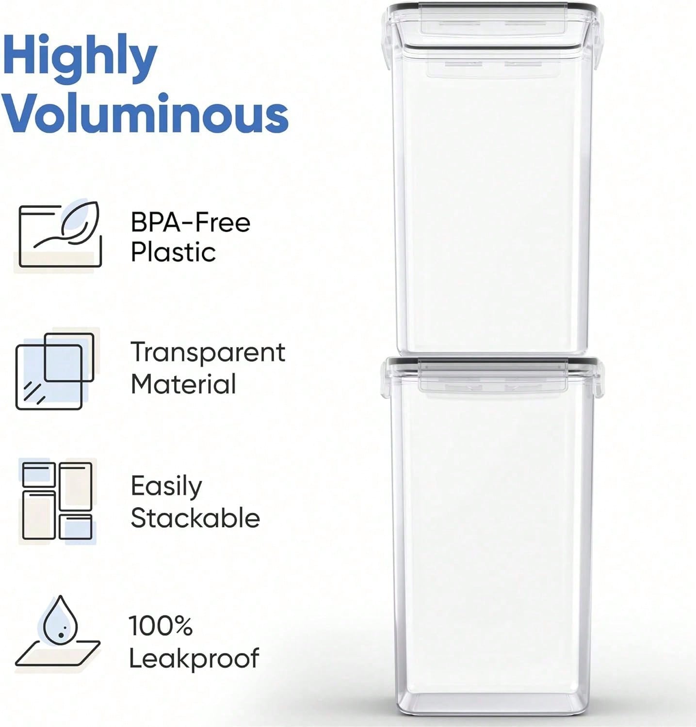 Extra große Vorratsbehälter fü – Xl Food Storage Containers With Lids Bewertung und Preis