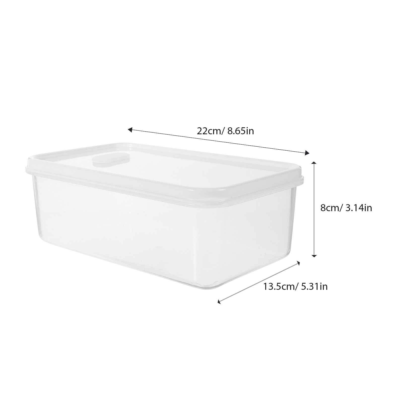 Hochdichter, transparenter Bro – Food Storage Containers Plastic Box Bewertung und Preis