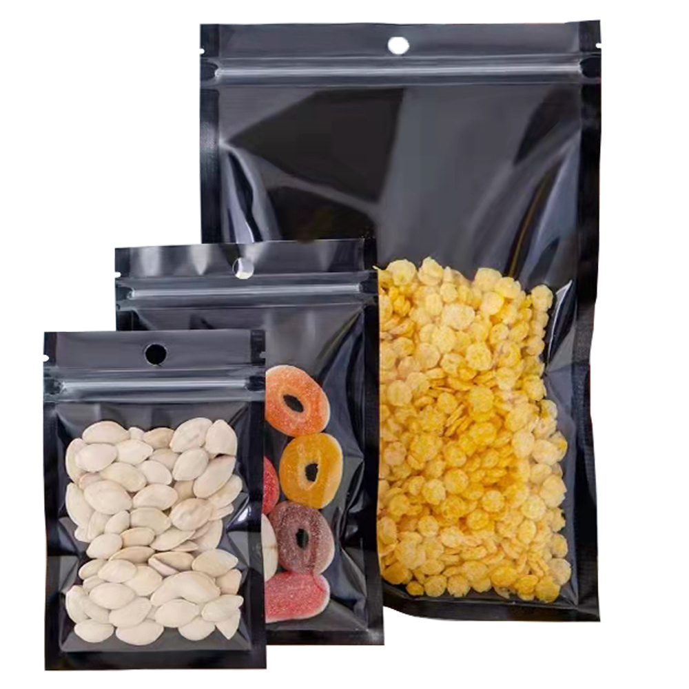 100Pcs Klar Schwarz Aluminium  – Ziploc Food Storage Bewertung und Preis