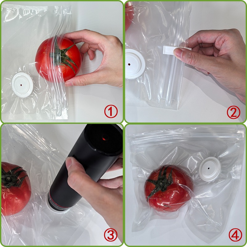 Neue wiederverwendbare Luft-Va – Food Storage Roll Bags Bewertung und Preis