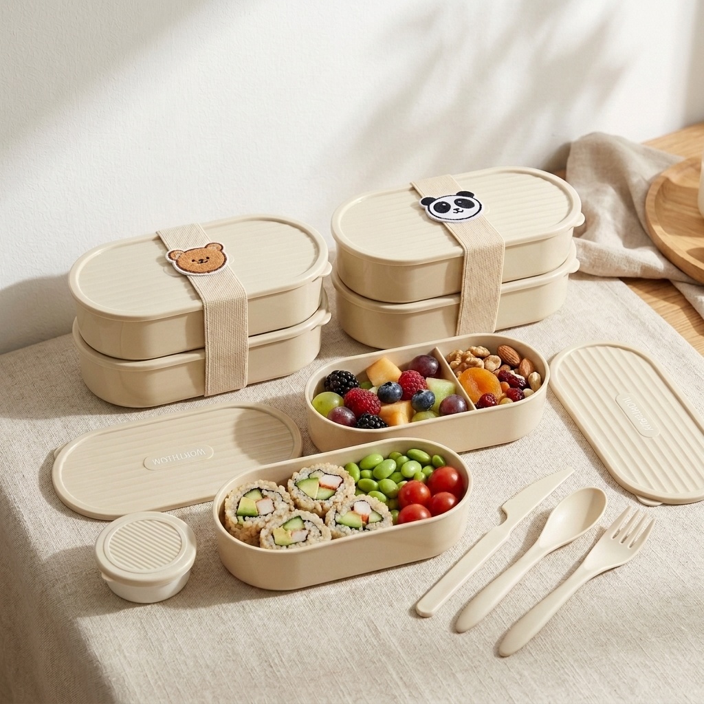 Doppelschichtige Ovale Lunchbo – Food Storage Microwave Safe Bewertung und Preis