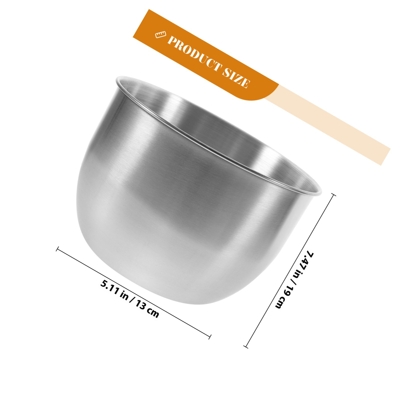 Tiefe Edelstahl-Rührschüssel,  – Food Storage In Stainless Steel Bewertung und Preis