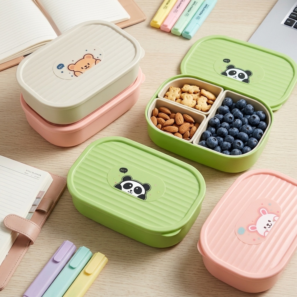 Niedliche, geteilte Lunchbox a – Food Storage Microwave Safe Bewertung und Preis