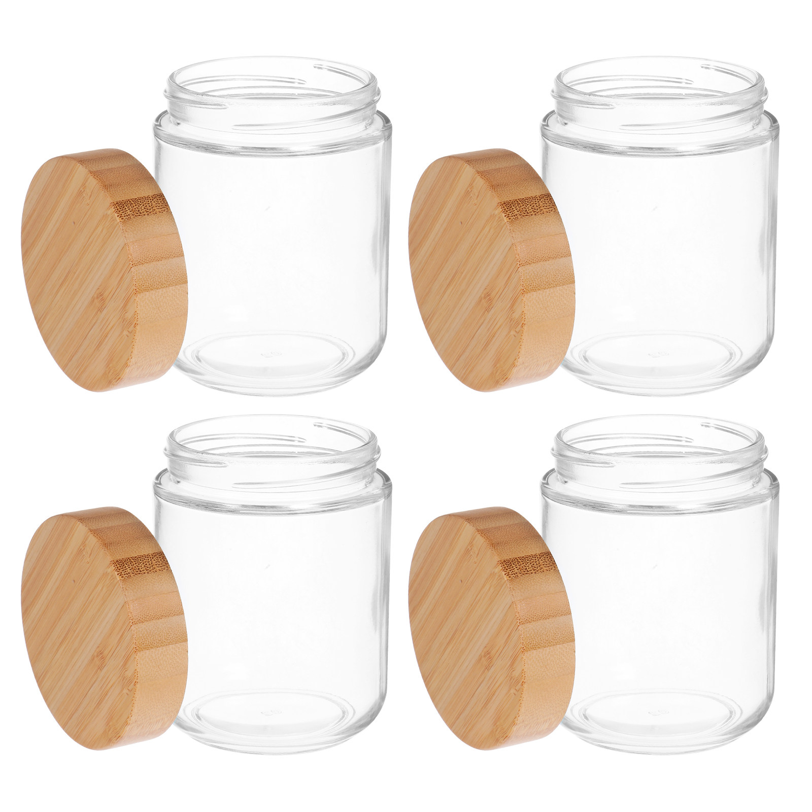 4 Stück Glas-Küchen-Aufbewahru – Food Storage Airtight Bewertung und Preis